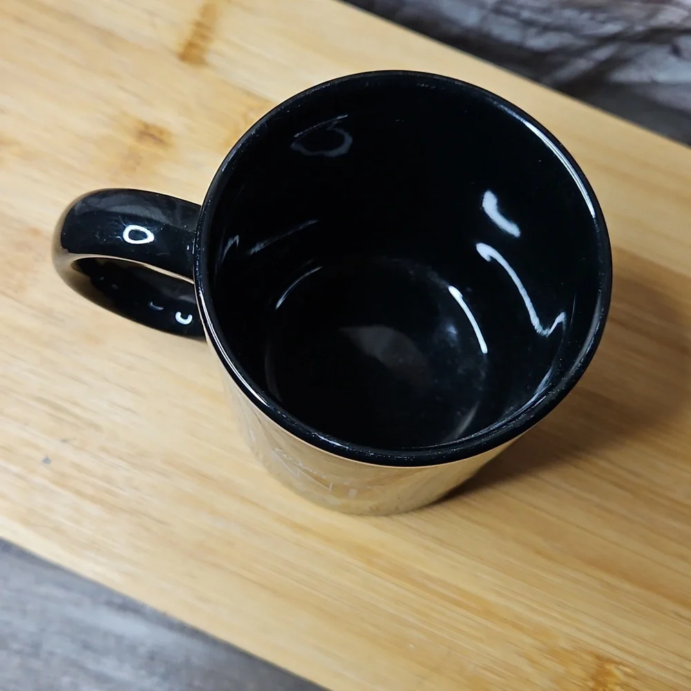 Vintage Mickey Mouse Sorcerer’s Apprentice Black Disney Fantasia‎ Coffee Mug